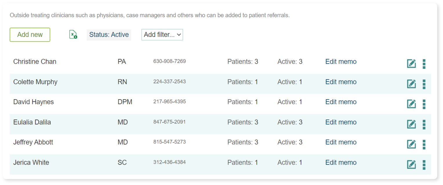 therapyBOSS screenshot
