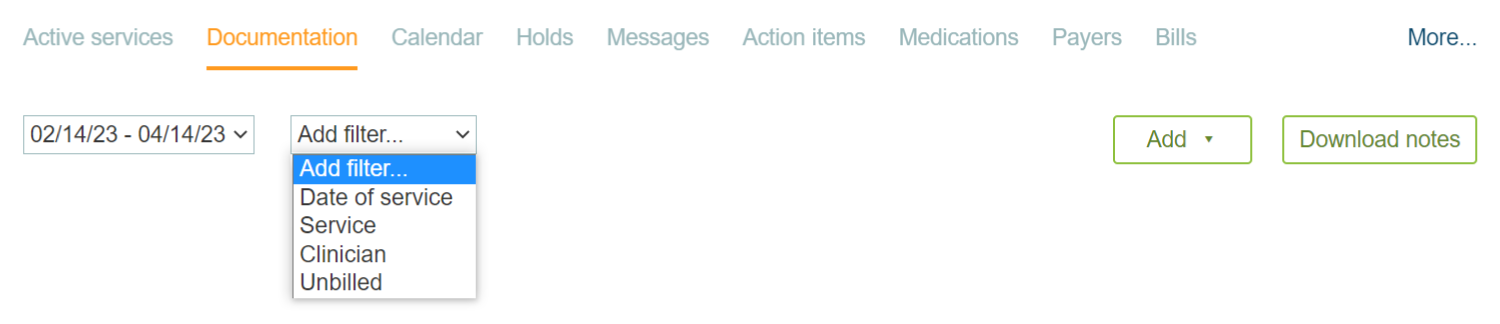 therapyBOSS screenshot