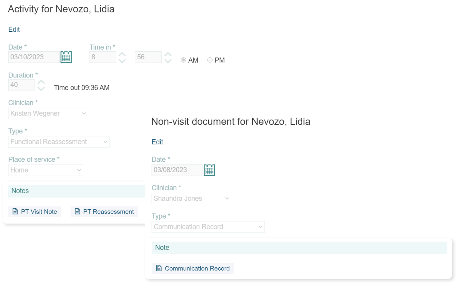 therapyBOSS screenshot