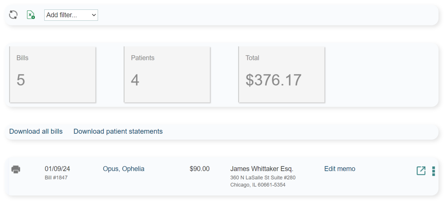 February 8 2024   Po20240208 Process Patient Bills 