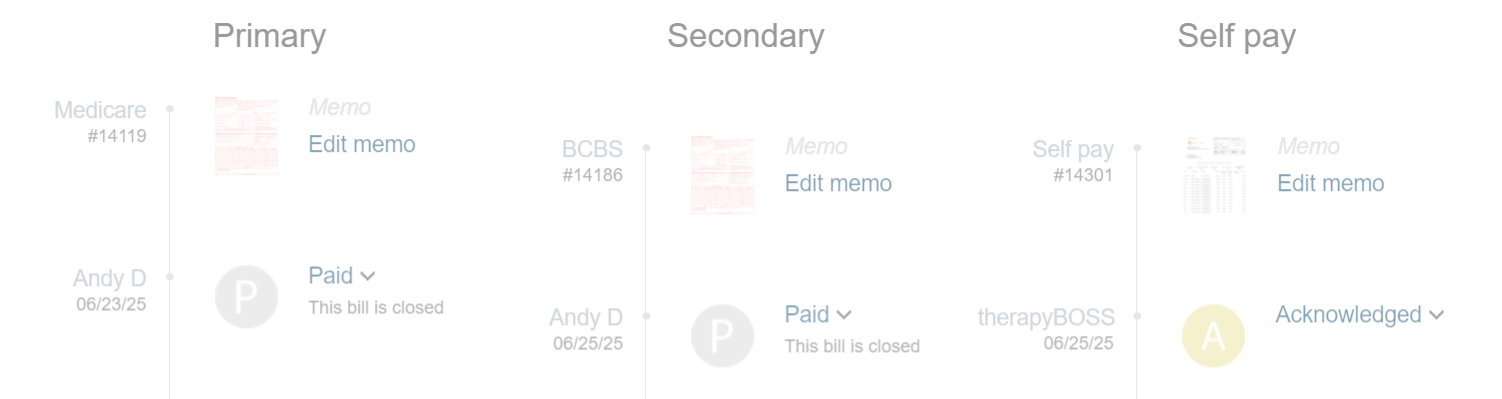 therapyBOSS screenshot