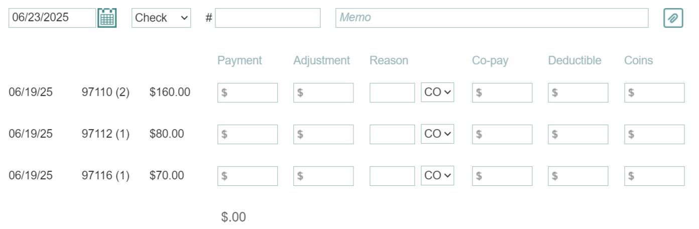 therapyBOSS screenshot