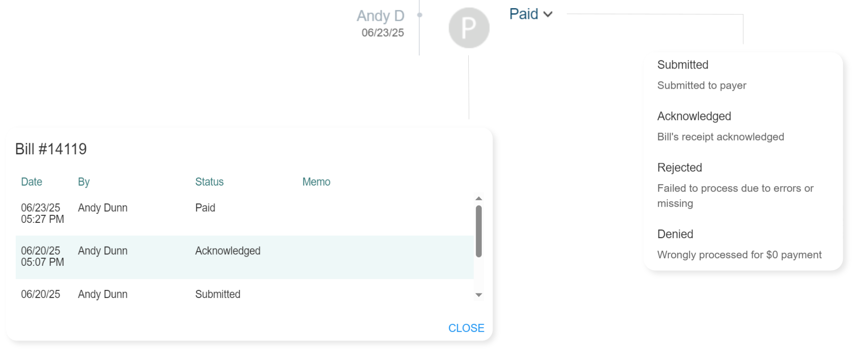 therapyBOSS screenshot