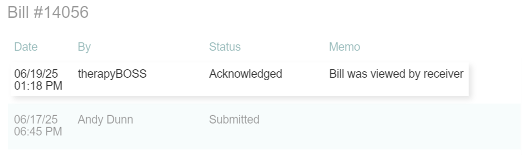 therapyBOSS screenshot