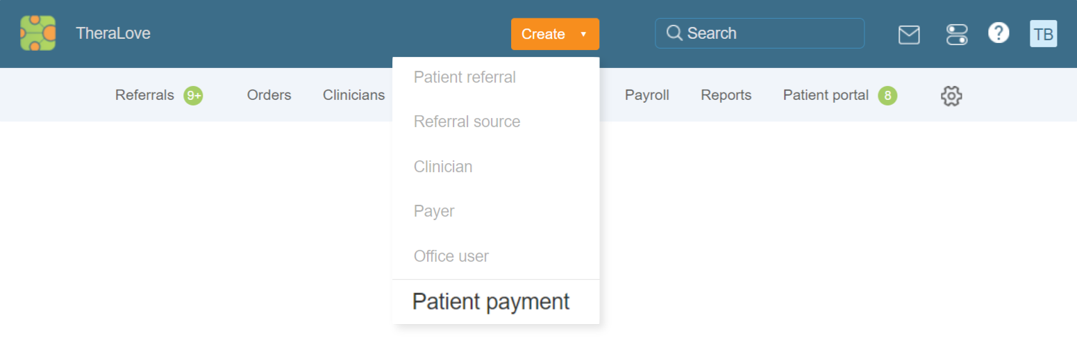 therapyBOSS screenshot