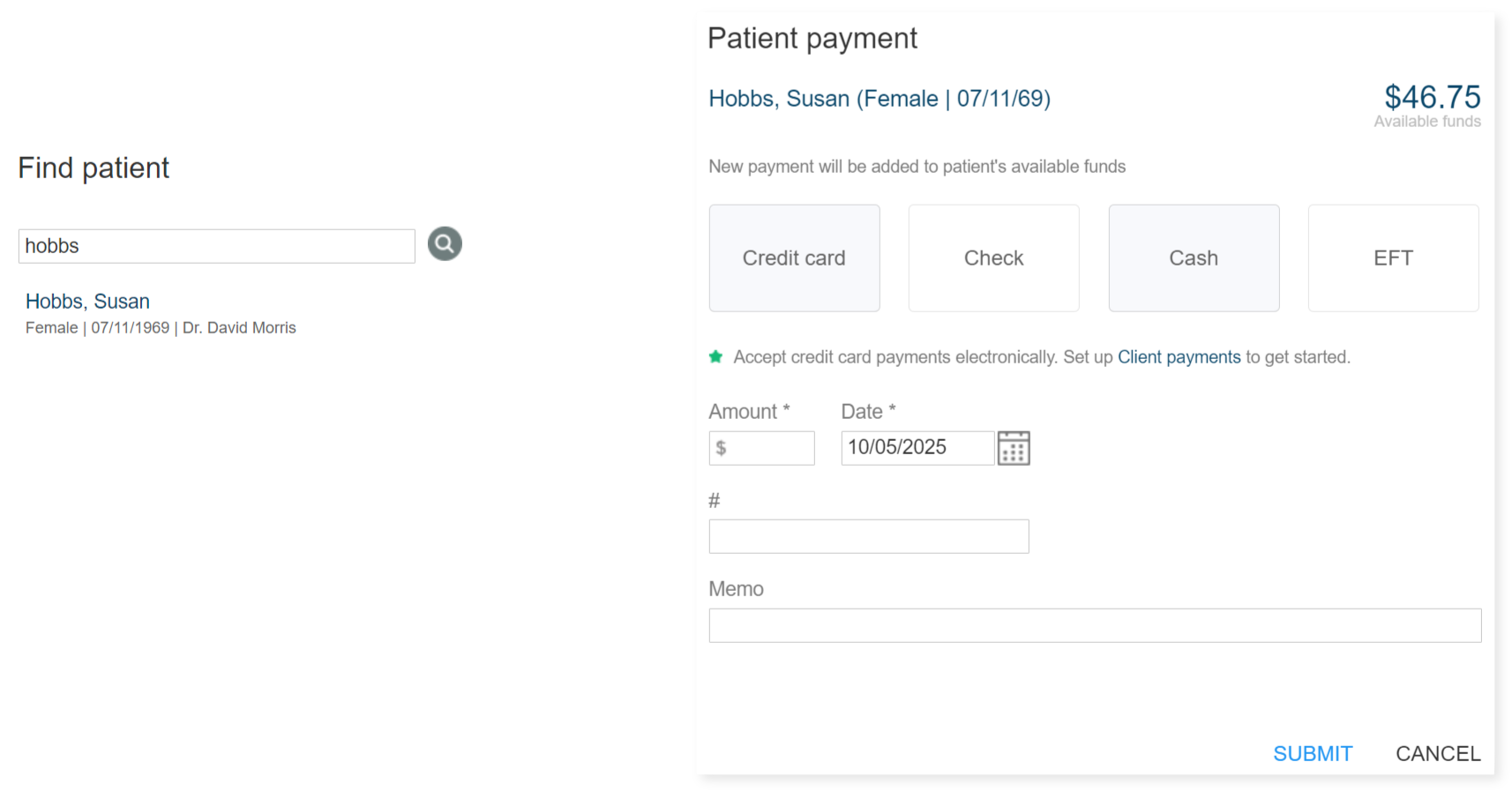 therapyBOSS screenshot