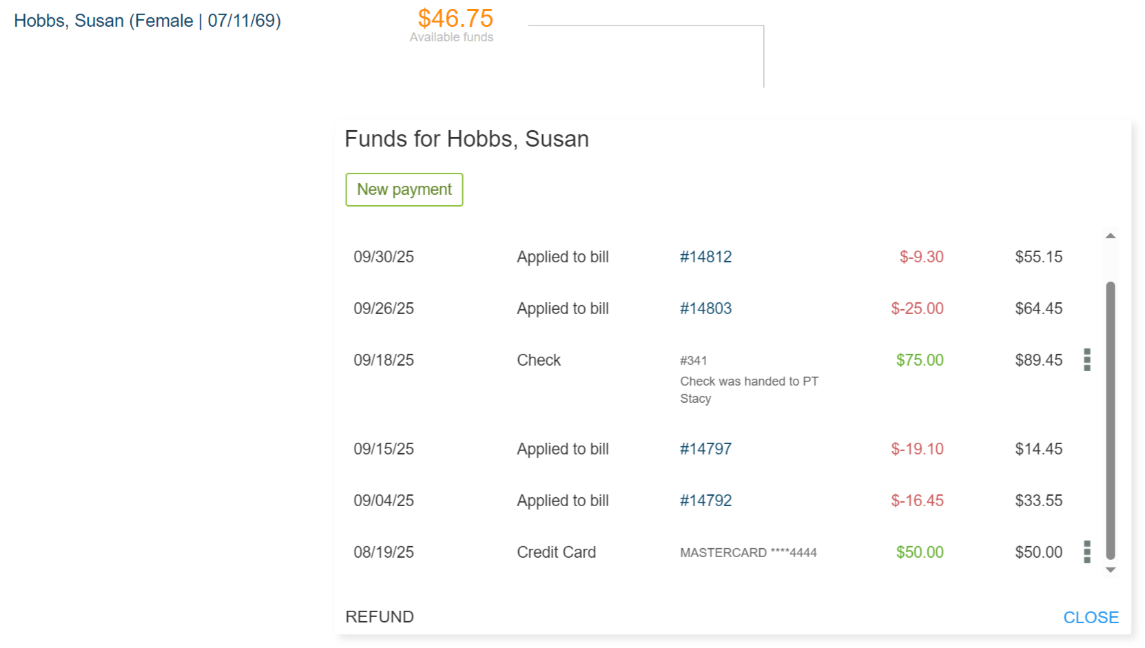 therapyBOSS screenshot