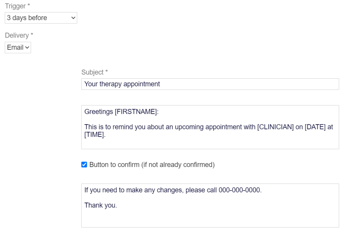 therapyBOSS screenshot