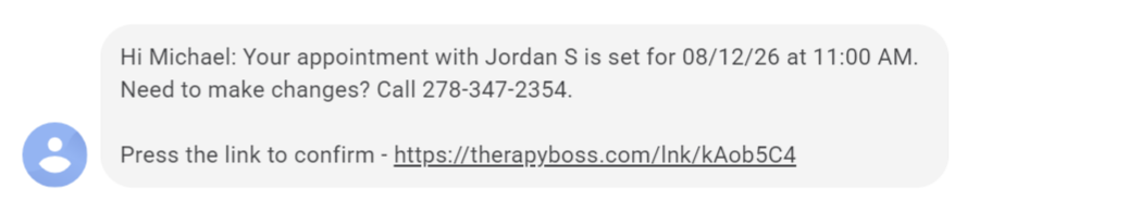 therapyBOSS screenshot